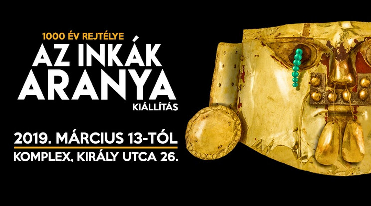 Budapestre jön Az Inkák Aranya kiállítás