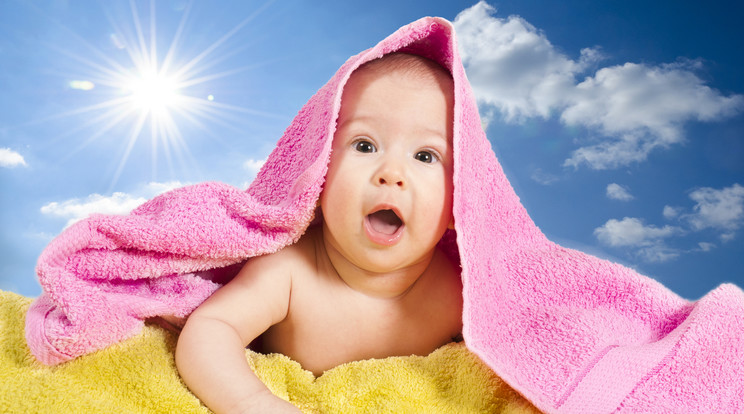 Óvjuk a babát a közvetlen napfénytől, a hőségtól / Fotó: Northfoto