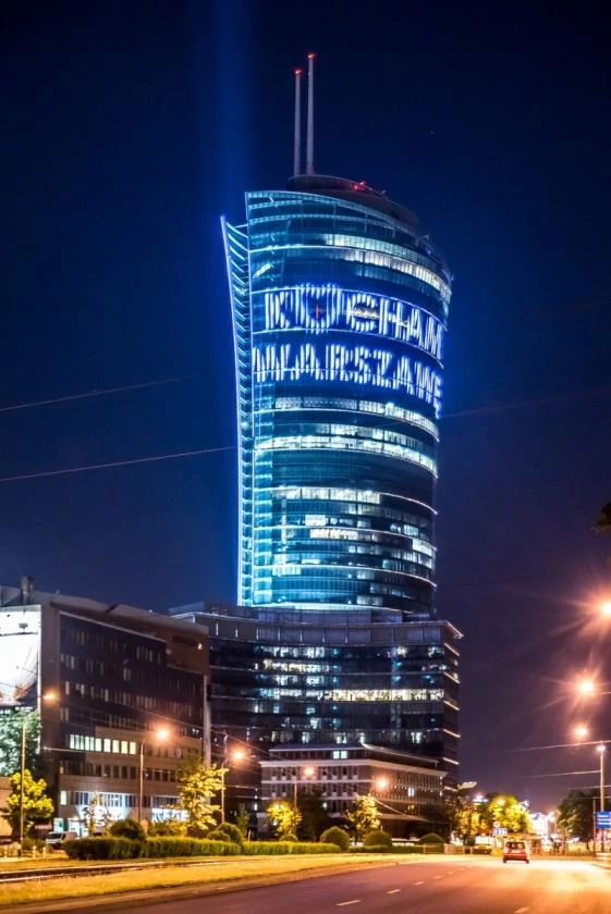 Warsaw Spire Kocham Warszawę