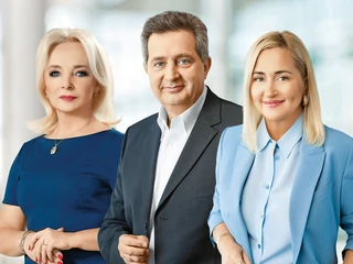 Od lewej: Beata Mońka, prezes ILFO, Brunon Bartkiewicz, prezes ING Bank Śląski i Stacy Ligas, senior partner, CEO KPMG w Polsce.