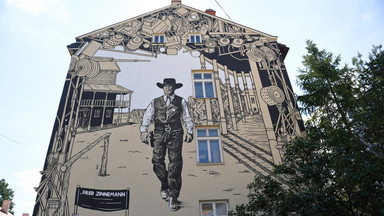 Powstał mural upamiętniający twórcę filmu "W samo południe"