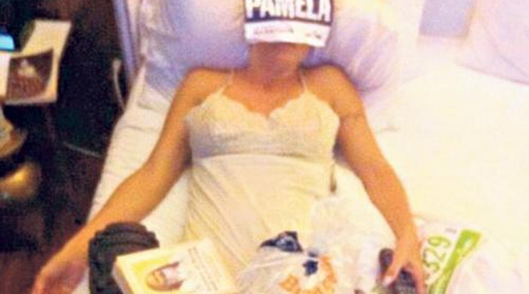 Kidőlt a maraton után Pamela Anderson