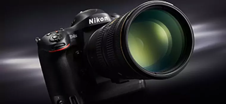 Nikon D4S - nowa flagowa lustrzanka FX z czułością ISO 409600