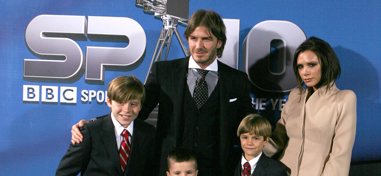 Rodzina Beckhamów w pełnym składzie