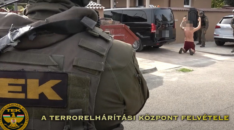 Fegyveres rablókra csaptak le a TEK emberei Pest vármegyében / Fotó: police.hu