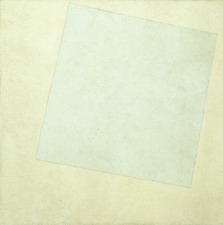 Kazimierz Malewicz, "Biały kwadrat na białym tle"