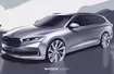 Nowa Skoda Superb na szkicach