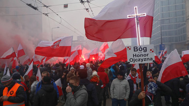 Warszawa szykuje się do Marszu Niepodległości. Od rana zamknięto część ulic na trasie pochodu