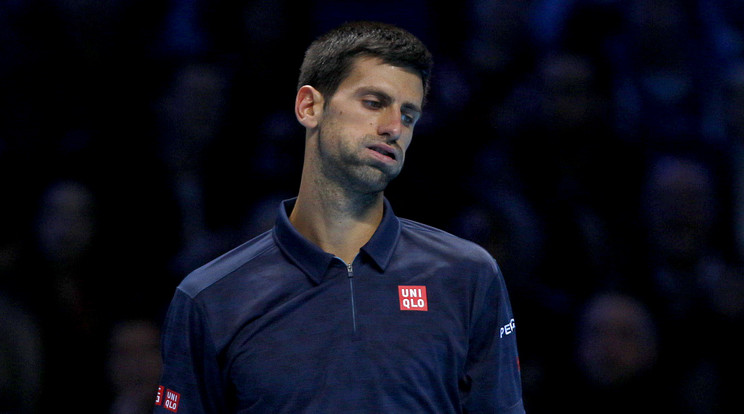Djokovic önbizalomhiányban szenved /Fotó: AFP
