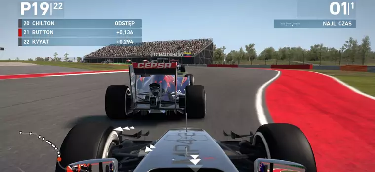 F1 2014 recenzja - przyjemne ściganie bez klimatu