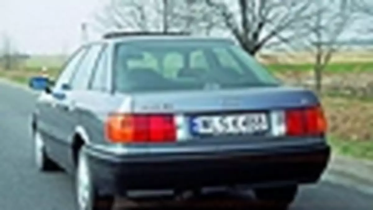 Audi 80 1.8 - Małe, ciasne, ale Audi