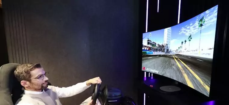 LG Display prezentuje 48-calowy telewizor OLED do gier, który się wygina [CES 2021]