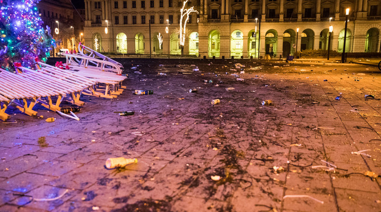 A szánkók egy részét ellopták / Fotó: police.hu