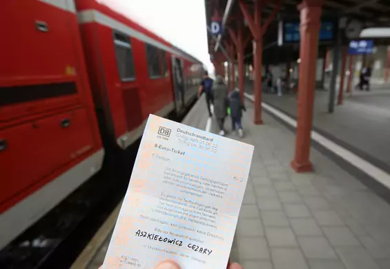 Bilet za 9 euro w Niemczech robi furorę. W czerwcu skorzystało 20 mln osób, w tym Polacy