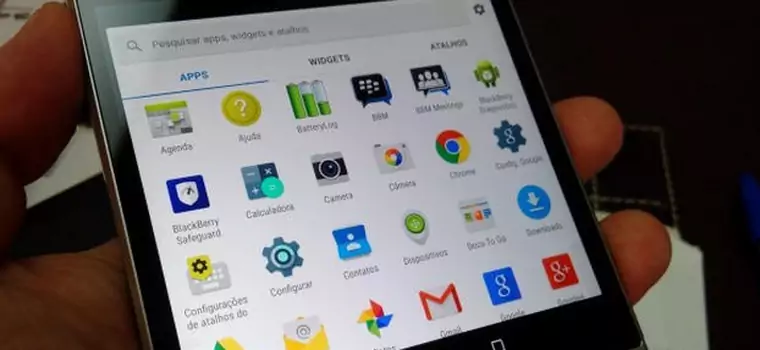 BlackBerry Passport Silver Edition z Androidem na filmie (wideo)