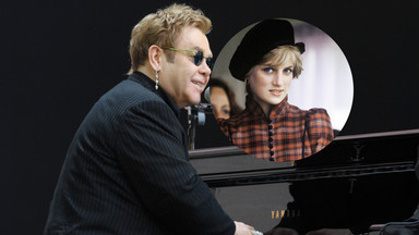Poróżniły ich zdjęcia nagich mężczyzn. Elton John i księżna Diana pojednali się dopiero na pogrzebie