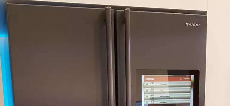 Sharp 4LifeHub, czyli kolejna lodówka z ekranem dotykowym (IFA 2016)