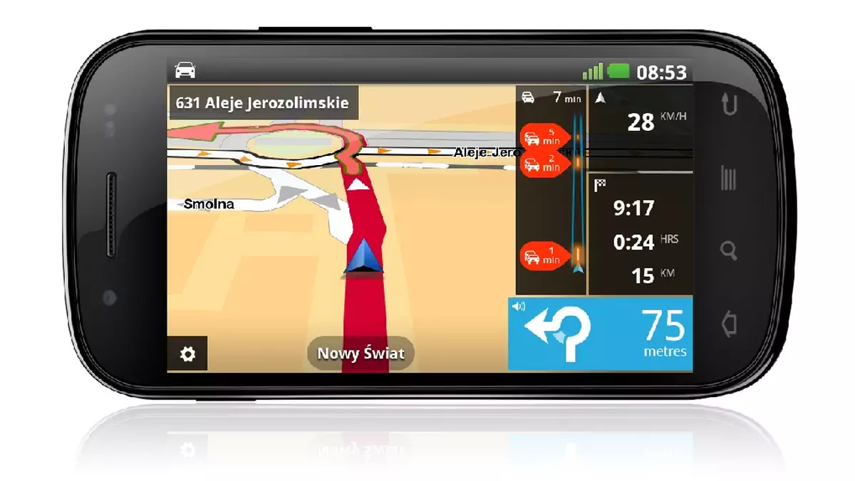 TomTom Android: tanio nie jest