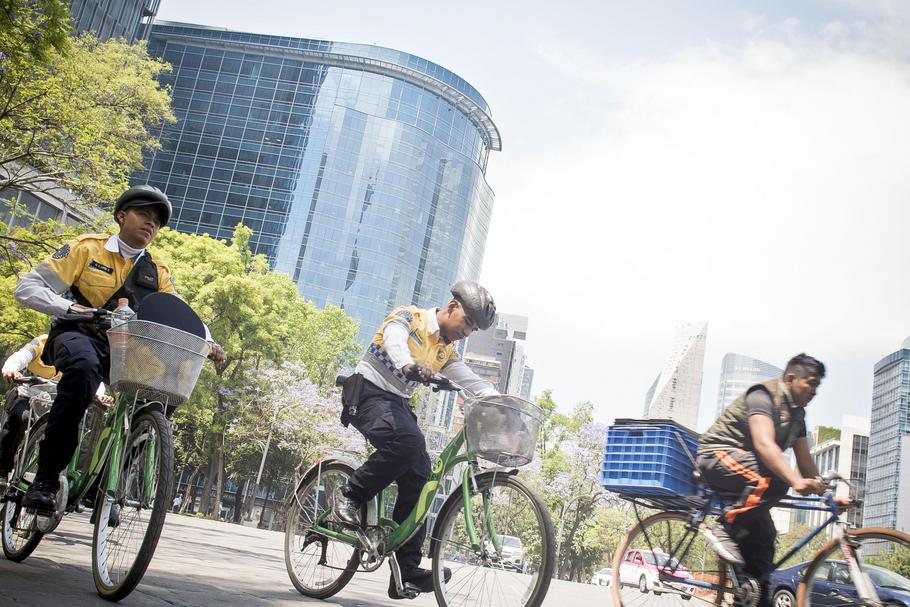 International Bicycle Day in Mexico City