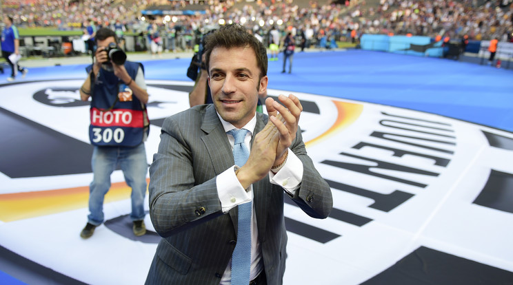 Del Piero még a legnehezebb helyzetekben sem jön zavarba /Fotó: AFP