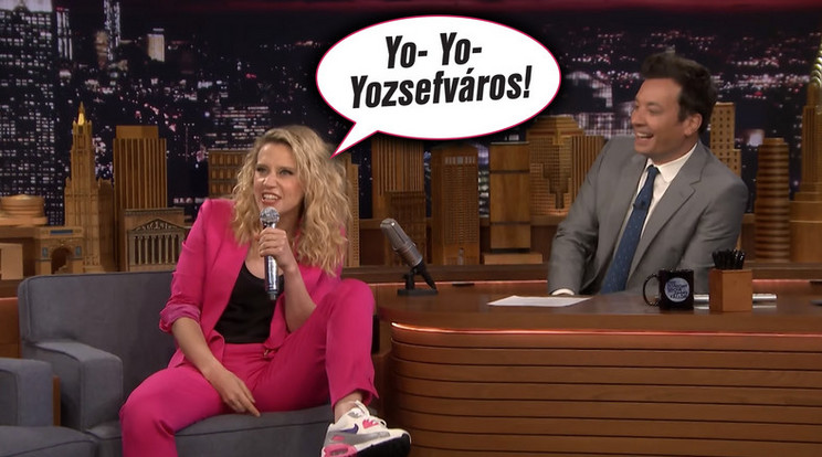 Kate McKinnon sofőrétől,Eriktől tanulta meg az Animal Cannibals slágerét