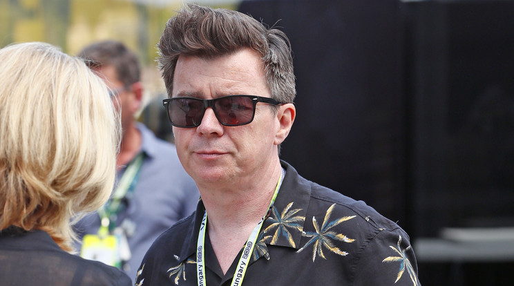 Rick Astley is megérkezett a Hungaroringre / Fotó: Fuszek Gábor