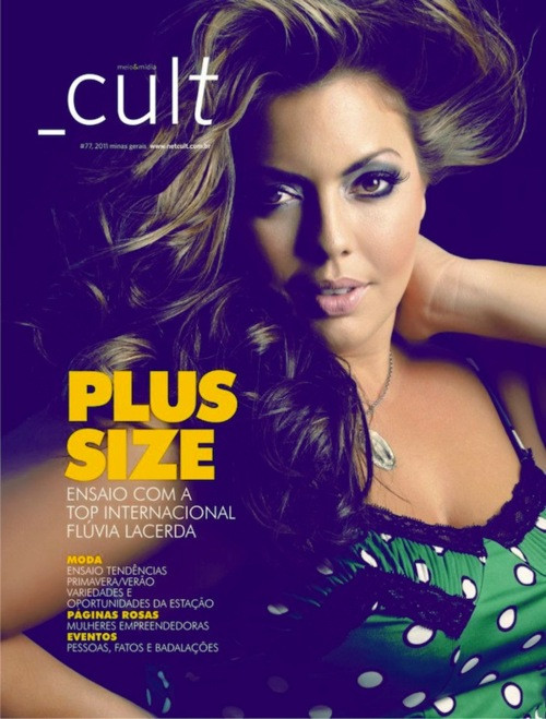 Fluvia Lacerda Graces na okładce "CULT Magazine"