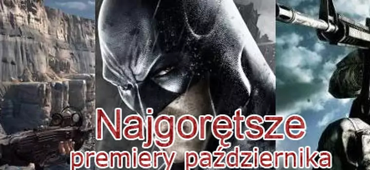 Najciekawsze premiery października - Forza Motorsport 4, Batman: Arkham City, Battlefield 3...