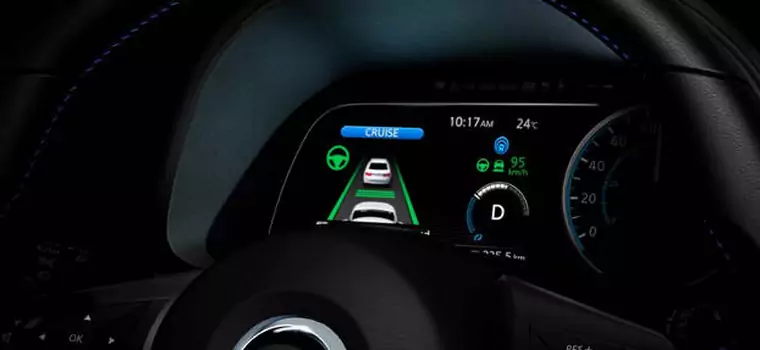 Nowy Nissan Leaf z funkcją ProPILOT do jazdy autonomicznej