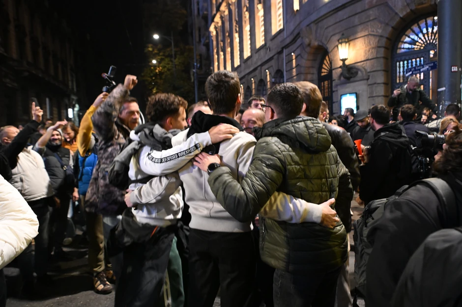 Slavlje na ulicama Beograda