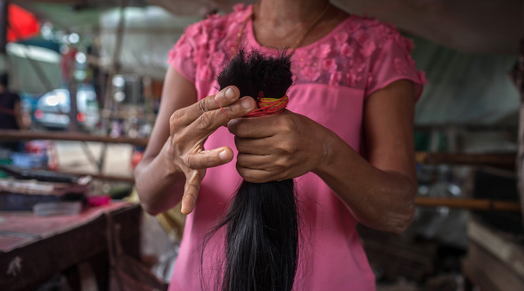 Indiában eladják a hajukat a nők/ Fotó: Europress-Gettyimages