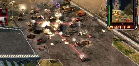 Screen z gry "Command and Conquer: Wojny o Tyberium"