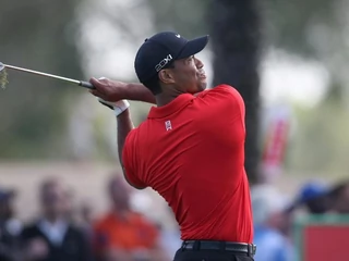 tiger woods red