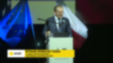 Donald Tusk: kto występuje przeciwko Polsce w Zjednoczonej Europie, występuje przeciwko niepodległości