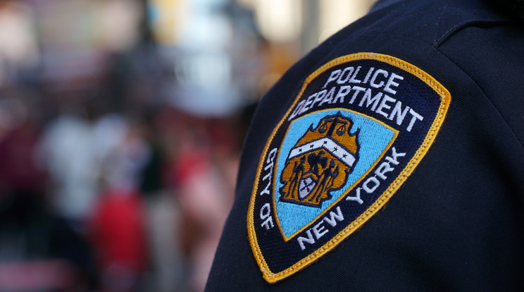A New York-i rendőrség, a NYPD jelvénye /Fotó:Shuttesrtock