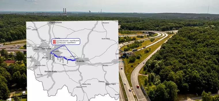 Autostrada A4 Kraków-Katowice zostanie poszerzona. Zbliża się koniec koncesji