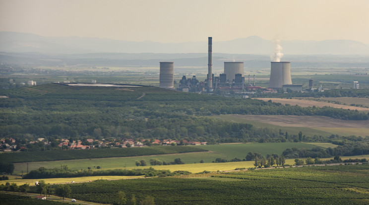  Kén- és foszfortartalmú gáz képződött a Mátrai Erőmű Zrt. visontai telephelyén /Fotó: MTI/Komka Péter