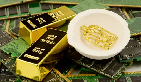 50 zł za każdą złotówkę - Oto nowa metoda na recykling złota z elektroniki