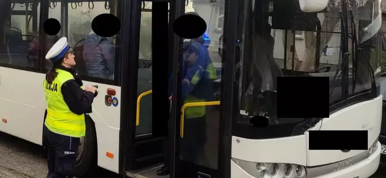 Policja skontrolowała trzeźwość kierowcy autobusu. Takiego wyniku raczej nikt się nie spodziewał