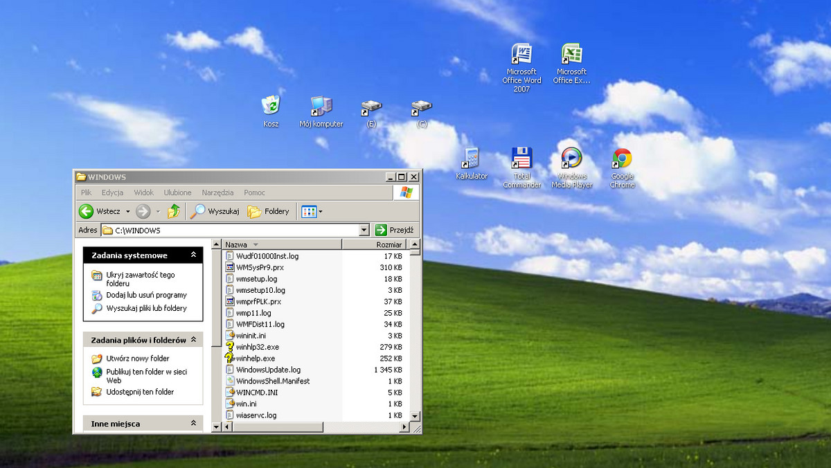 Tapety Windows - Słynne tło pulpitu z Windows XP istnieje naprawdę