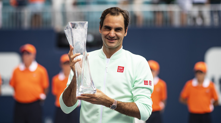 Roger Federer 101. diadala /Fotó: Getty Images