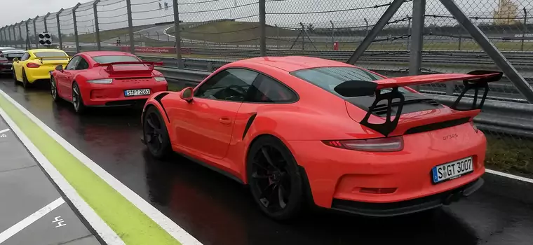Porsche Cayman GT4, 911 GT3 i 911 GT3 RS - czyste szaleństwo