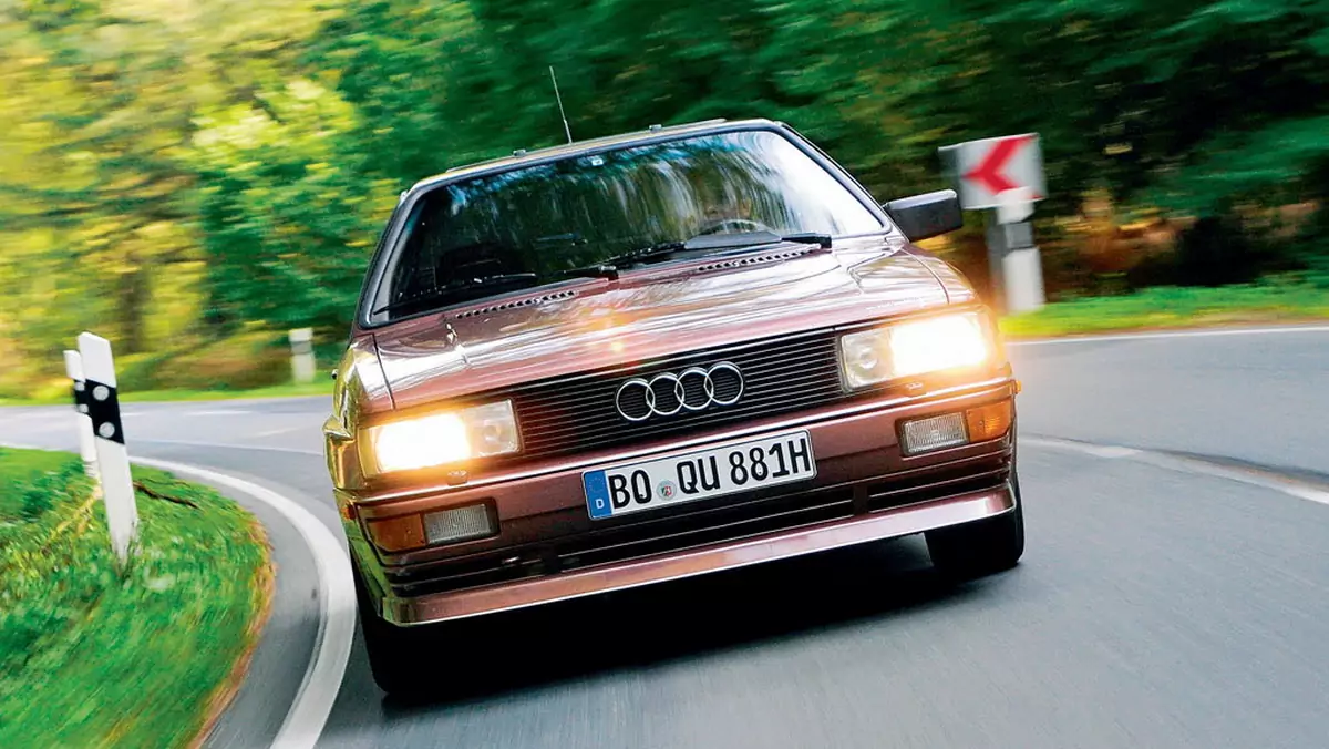 Audi Quattro - klasyk z napędem 4x4