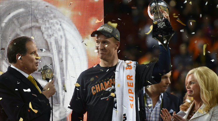Peyton Manning másodszor lett NFL-bajnok / Fotó: AFP