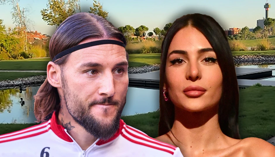 Nemanja Gudelj i Anastasija Ražnatović 