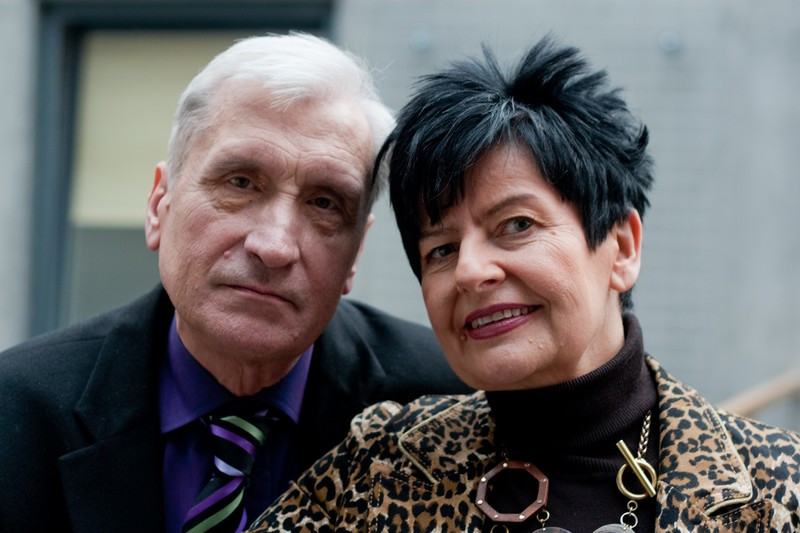 Joanna Senyszyn z mężem