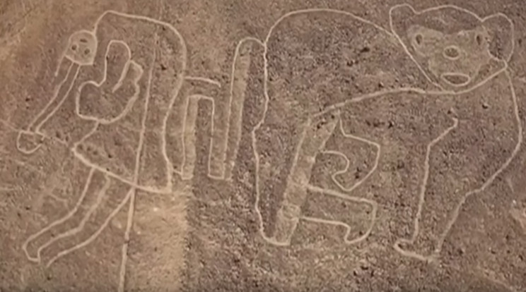 A Paracas-geoglifák körülbelül 2500 évesek lehetnek/ Fotó: GREBB