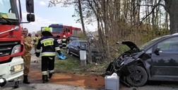 Wypadek koło Radzynia Podlaskiego. Wśród rannych dziecko