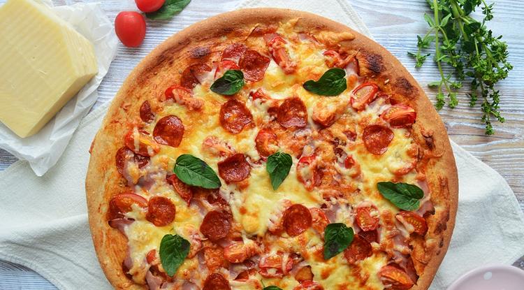 Gabriella konyhája: Teljes kiőrlésű pizza recept Fotó: Getty Images