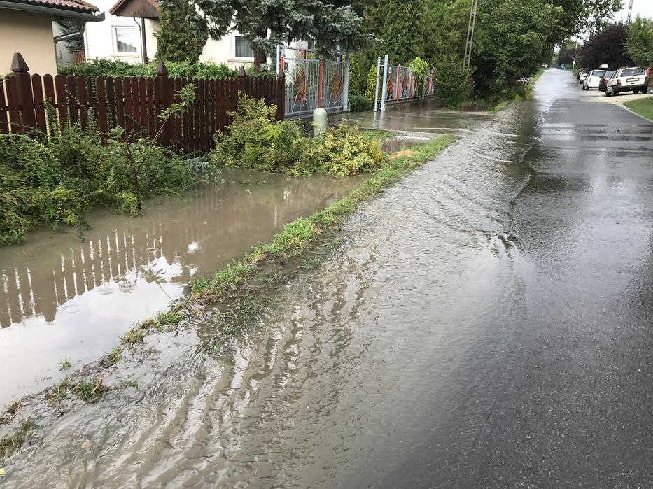 Hatalmas vihar csapott le Maglódra / Fotó: Blikk